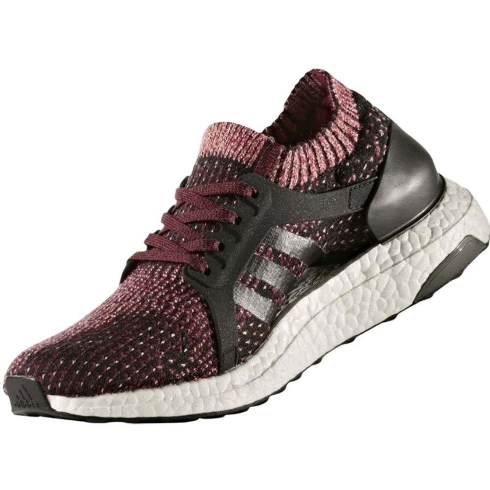 Adidas ULTRABOOST X Core Black Mystery Ruby Running Shoes BY1674 | 8.5